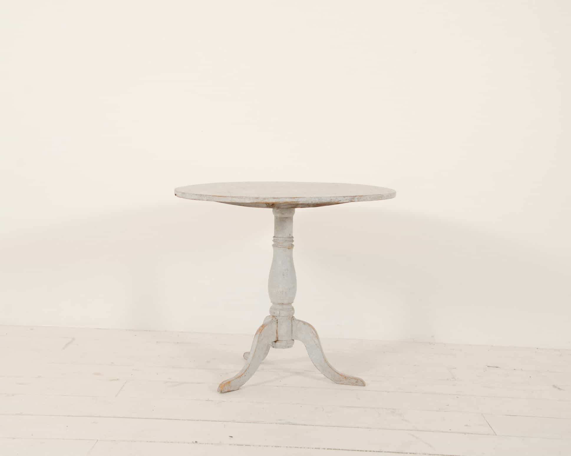 Swedish tilt top occasional table